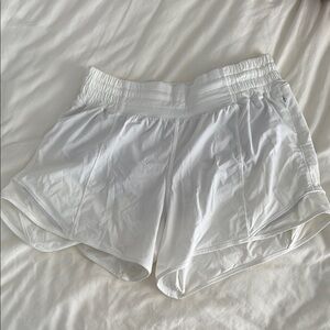 Lululemon Women's Hotty Hot high rise lined 4” Shorts